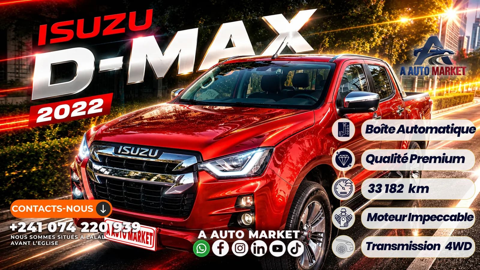 Isuzu D-MAX 2022