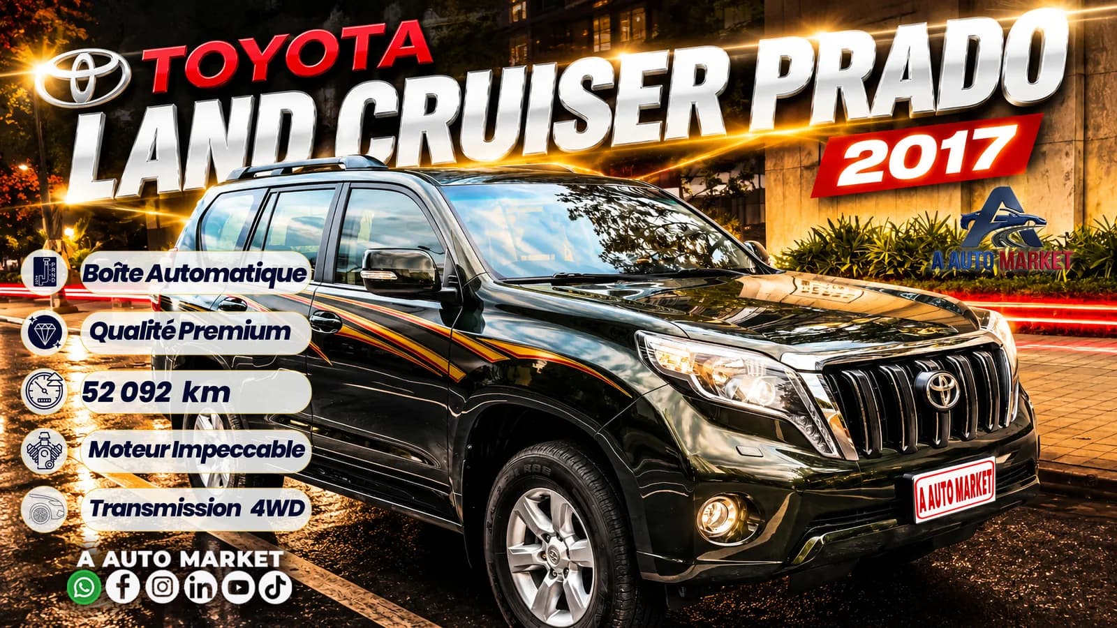 Toyota LAND CRUISER PRADO 2017